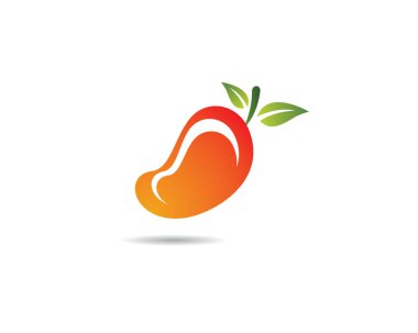 Mango logo şablon vektör illüstrasyon tasarımı