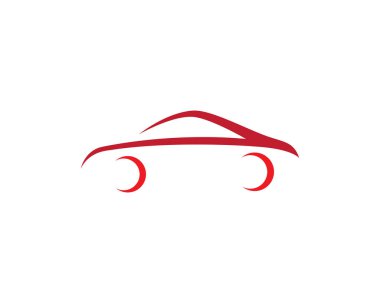 Otomobil Logo Şablonu vektör illüstrasyon tasarımı