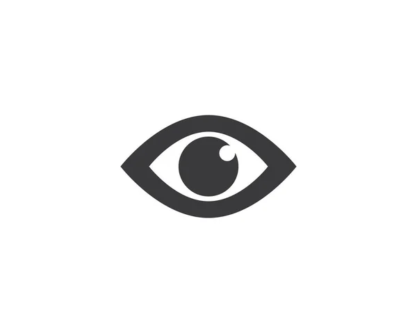 Branding Identity Corporate Eye Care Vector Logo Design — Stock Vector