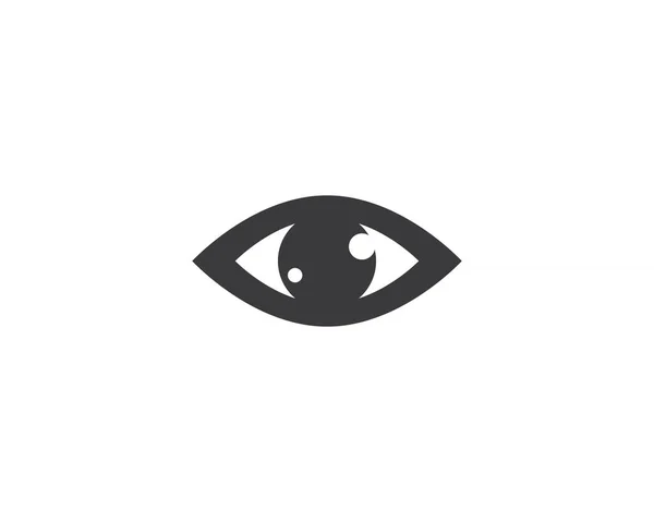 Identidade Marca Corporate Eye Care Design Logotipo Vetor — Vetor de Stock