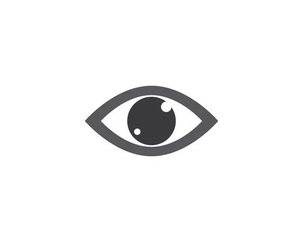 Identidad Marca Diseño Del Logotipo Del Vector Cuidado Ocular Corporativo — Vector de stock