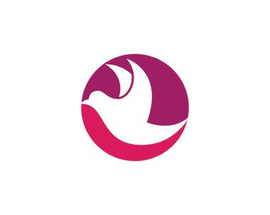 Hummingbird logo şablonu vektör resimleme tasarımı