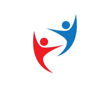 Sağlıklı Yaşam Logosu vektör ikonu çizimi tasarımı