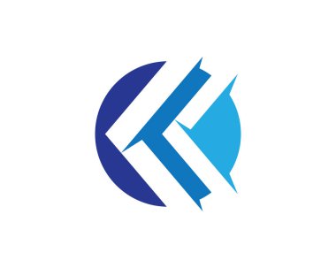 Ok logo şablonu vektör resimleme tasarımı