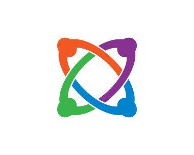Evlat edinme ve toplumsal bakım logosu vektör resmetme tasarımı