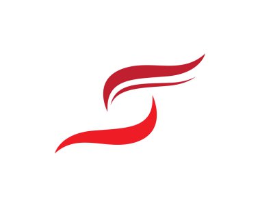 Bir harf logo vektör illüstrasyon tasarımı