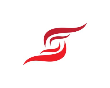 Bir harf logo vektör illüstrasyon tasarımı