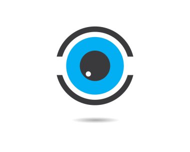 Marka Kimliği Kurumsal Göz Bakımı vektör logosu tasarımı