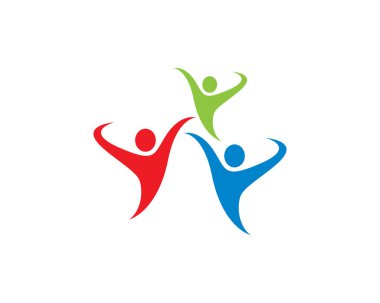 Evlat edinme ve toplumsal bakım logosu vektör resmetme tasarımı