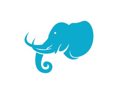 Fil logo şablonu vektör resimleme tasarımı