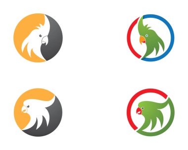 Papağan logo resimleri tasarımı