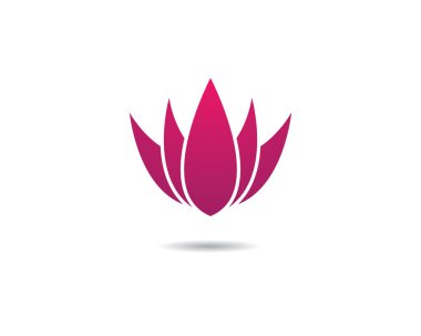 Güzellik Vektörü çiçek tasarımı logo şablonu simgesi