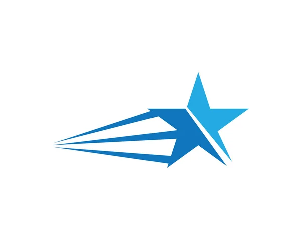 Stern Logo Vorlage Vektor Symbol Illustration Design — Stockvektor