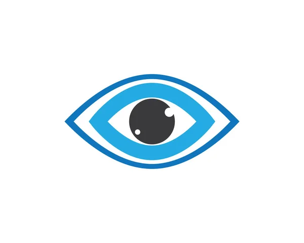Návrh Vektorového Loga Pro Firemní Péči Oči — Stockový vektor