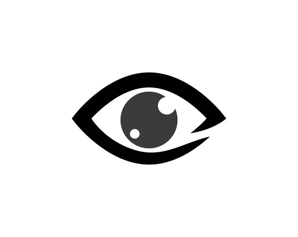 Markenidentität Corporate Eye Care Vektor Logo Design — Stockvektor