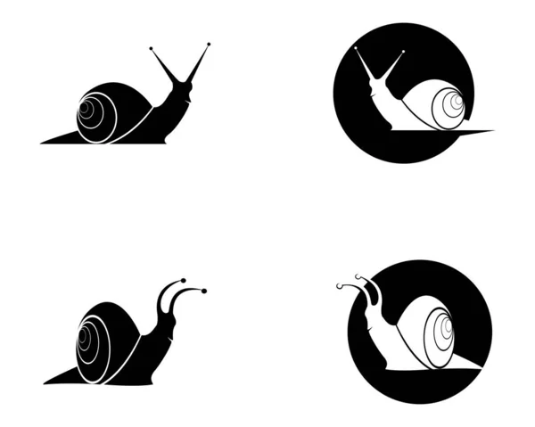 Schnecke Logo Vorlage Vektor Symbol Illustration Design — Stockvektor