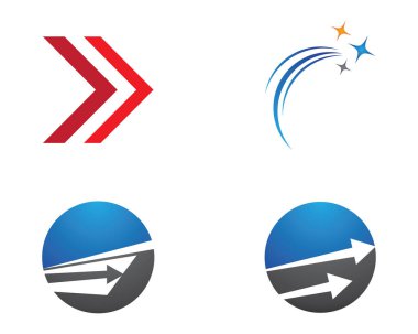 Ok logo şablonu vektör resimleme tasarımı