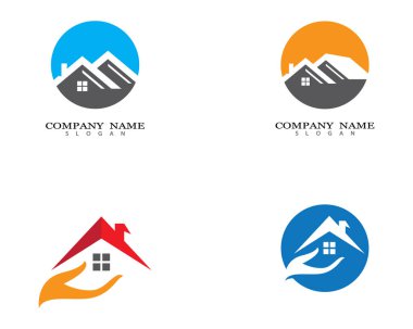 Özellik Logo Şablonu vektör resimleme tasarımı