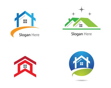 Özellik Logo Şablonu vektör resimleme tasarımı