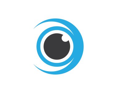 Marka Kimliği Kurumsal Göz Bakımı vektör logosu tasarımı