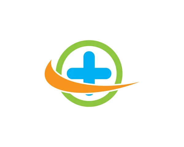 Medyczne Logo Szablon Wektor Ikona Ilustracja Projekt — Wektor stockowy