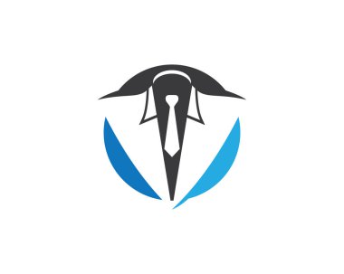 Smokin logosu vektör ikonu çizimi tasarımı