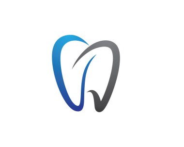 Diş logosu Şablon vektör çizim simgesi tasarımı