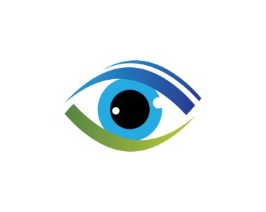 Marka Kimliği Kurumsal Göz Bakımı vektör logosu tasarımı