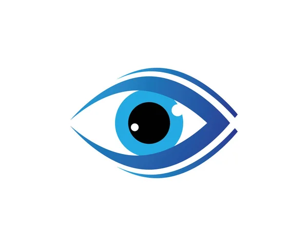 Identità Branding Corporate Eye Care Logo Vettoriale Design — Vettoriale Stock