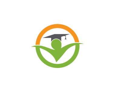 Eğitim Logosu Şablonu vektör illüstrasyon tasarımı