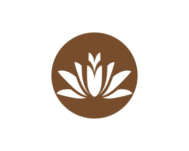 Güzellik lotusu logo resim çizimi tasarımı