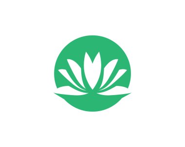 Güzellik lotusu logo resim çizimi tasarımı