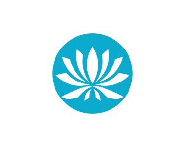 Güzellik lotusu logo resim çizimi tasarımı
