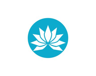 Güzellik lotusu logo resim çizimi tasarımı