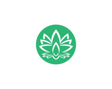 Güzellik lotusu logo resim çizimi tasarımı