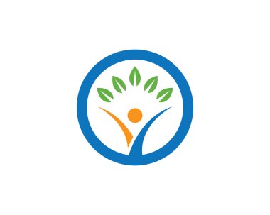 Doğa yaşamı logo resimleri çizimi tasarımı