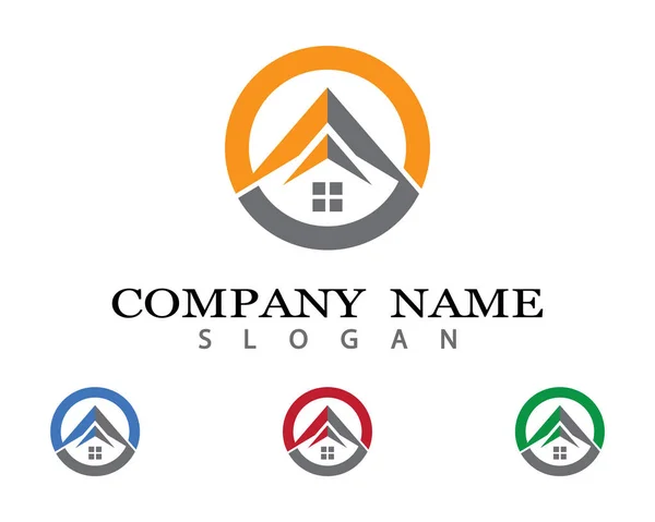 House Logo Images Illustration Design — Stock Vector