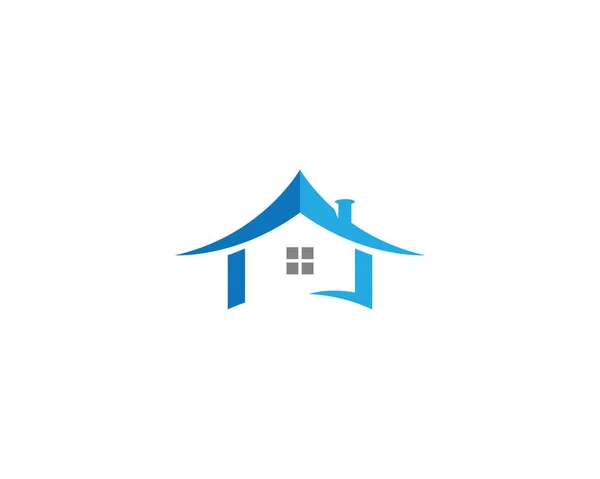 Desain Gambar Logo Rumah - Stok Vektor