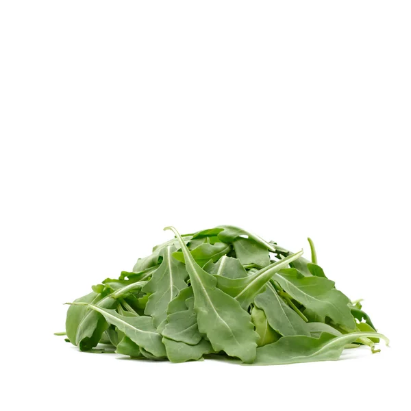 Fresh, green, vegeterian and vegan healthy, raw rocket leaves. — 图库照片