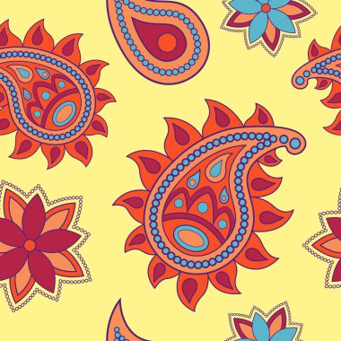 Klasik desenli desen. Dekoratif süsleme.