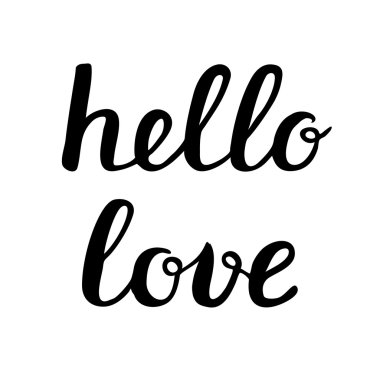 Merhaba seviyorum yazı.