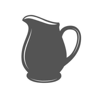 Süt kabı veya sürahi logosu