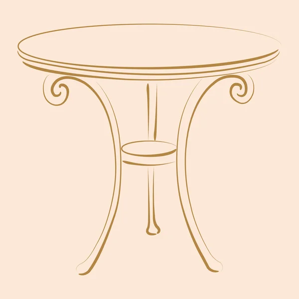 Эскизный стол . — стоковый вектор