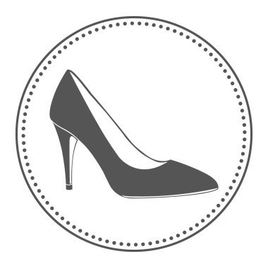 Vintage Kadınlar Ayakkabı etiketi.