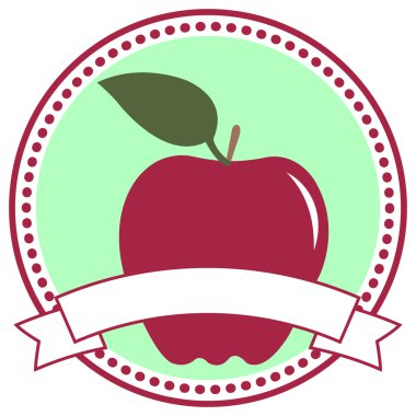 Apple label.