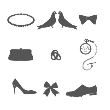 bruiloft uitnodiging vintage designelementen.