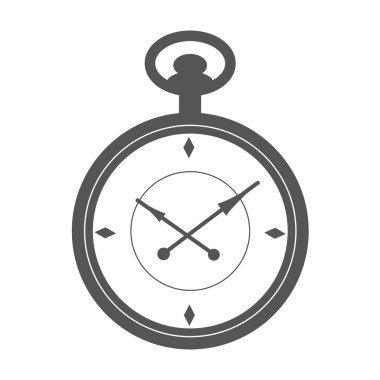 Cep saati raster illüstrasyon.