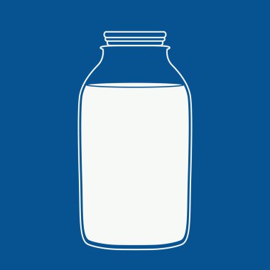 Süt veya meyve suyu şişe.