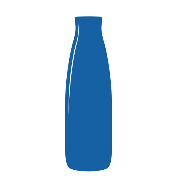 Abbildung Milchflasche — Stockvektor