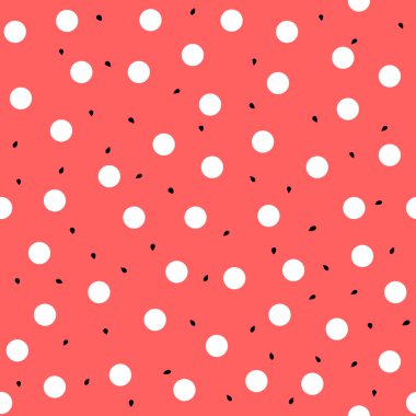 Sorunsuz elle çizilmiş karpuz desen